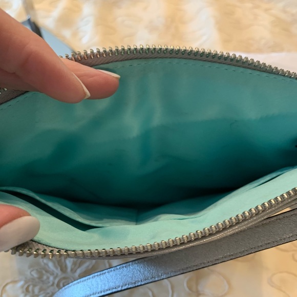 Coach Silver Leather Bag - Picture 6 of 6